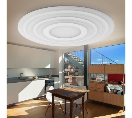 Светильник светодиодный декоративный бытовой SPB-6 "GEO 2" RC 75 с пультом ДУ, 75Вт 3400-5500К  Б0050923  ЭРА