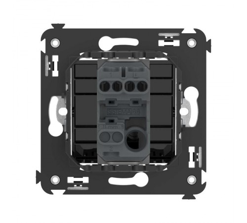 Кнопка одноклавишная в стену, "Avanti", "Черный квадрат"  4402153  DKC
