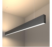Светильник светодиодный подвесной линейный двусторонний 128см 50W 4200K черная шагрень (101-200-40-128)  a042946  Elektrostandard