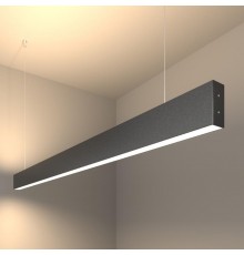 Светильник светодиодный подвесной линейный двусторонний 128см 50W 4200K черная шагрень (101-200-40-128)  a042946  Elektrostandard