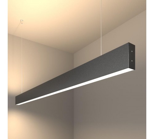 Светильник светодиодный подвесной линейный двусторонний 128см 50W 4200K черная шагрень (101-200-40-128)  a042946  Elektrostandard