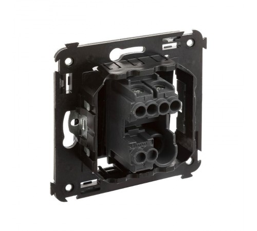 Кнопка одноклавишная в стену, "Avanti", "Черный квадрат"  4402153  DKC