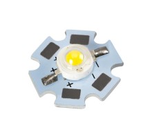 Мощный светодиод ARPL-Star-1W-BCA Warm White  019585  Arlight