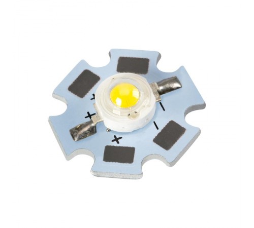 Мощный светодиод ARPL-Star-3W-BCX45 White  020663  Arlight
