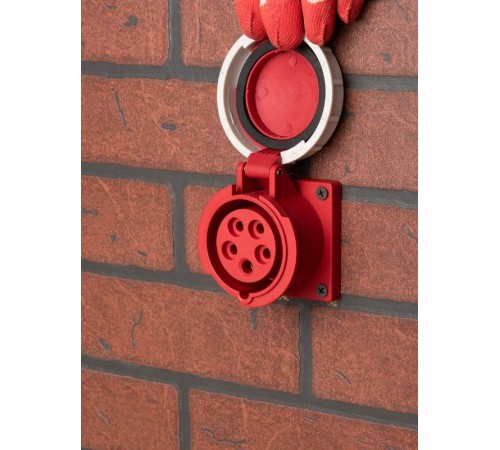 Розетка стационарная внутренняя 3152 3Р+РЕ+N 16А 380В IP67 EKF PROxima  ps-3152-16-380  EKF