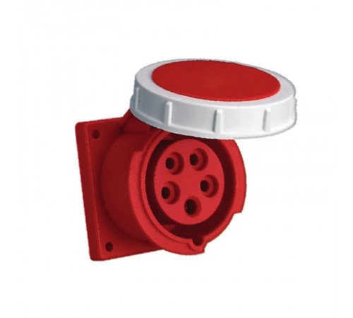 Розетка стационарная внутренняя 3252 3Р+РЕ+N 32А 380В IP67 EKF PROxima  ps-3252-32-380  EKF