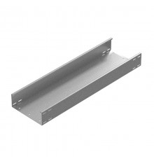 Промышленный лоток кабельный неперфорированный 150х110х3000, толщ. 2,0 мм, гор. цинк, 312010  ПЛКН-150х110х3000-2,0-ГЦ   Ostec