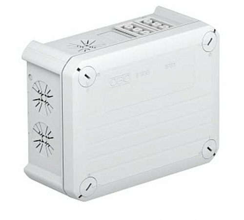 Коробка распределительная T100, 150x116x67 мм, с разъемами Wieland (T 100 WB 2W3 2S3)  2007819  OBO Bettermann