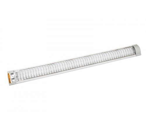 Светильник ЛПО3017 (с решёткой) 2х36 Вт 230В Т8/G13  SQ0327-0038  TDM