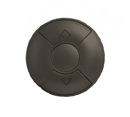 Celiane Графит Накладка выключателя жалюзийного  067955  Legrand