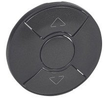 Celiane Графит Накладка выключателя жалюзийного  067955  Legrand