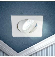 Светильник светодиодный встраиваемый KL LED 21A-5 4K WH LED квадратный поворотн. LED SMD 5W 4000K белый  Б0037035  ЭРА
