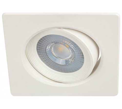 Светильник светодиодный встраиваемый KL LED 21A-5 4K WH LED квадратный поворотн. LED SMD 5W 4000K белый  Б0037035  ЭРА