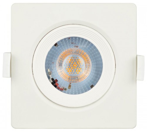 Светильник светодиодный встраиваемый KL LED 21A-5 4K WH LED квадратный поворотн. LED SMD 5W 4000K белый  Б0037035  ЭРА