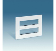 Simon 82 Рамка, 16 узких (8 широких) модулей в 2 ряда (+суппорт), 193*250*10,5мм, S82C, шампань  82851-34  Simon