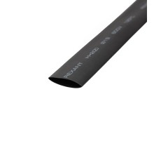 Термоусадочная трубка 19,0/9,5 мм, черная, упаковка 50 шт. по 1 м  21-9006  REXANT