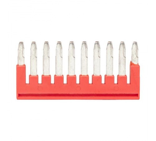 Перемычка втычная для JXB-ST-push-in 2,5 10PIN (10 шт.)  PROxima plc-per-st-10PIN-2.5  EKF