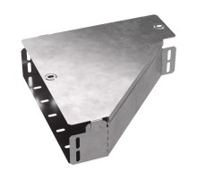 Переходник левый с крышкой Стандарт 300х100х80  PR16.0498  Промрукав