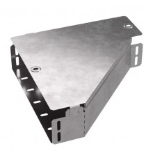 Переходник левый с крышкой Стандарт 300х100х80  PR16.0498  Промрукав