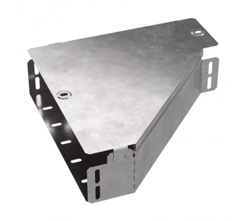 Переходник левый с крышкой Стандарт 300х100х80  PR16.0498  Промрукав