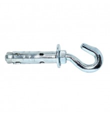 Анкер с крюком DX ZN М12x75 (2шт) - пакет  148890  Tecfi