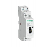Контактор модульный 2P 2НО 20A AC 230В-230В City9  C9C32220 Systeme Electric