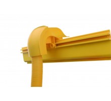 Ответвитель-крышка Т-образный вертикальный вниз 143х90 мм с трубой  DCT149  DKC