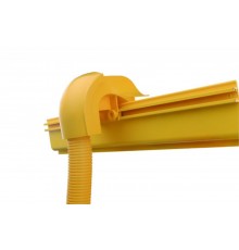 Ответвитель-крышка Т-образный вертикальный вниз 143х90 мм с трубой  DCT149  DKC