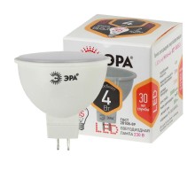Лампа светодиодная LED 4Вт GU5.3 220В 2700К smd MR16 отражатель (рефлектор)  Б0017746  ЭРА