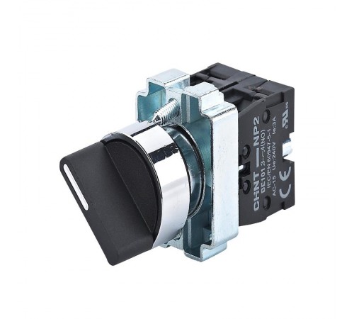 Переключатель NP2-BD23, 2 положения фиксацией, 2НО, IP40 (R)  575418  CHINT