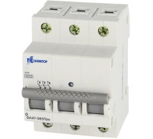 Выключатель автоматический ВА47-063Про, 3П, 25A, Icu-4,5kA, х-ка  С  7000148  Контактор (Legrand)