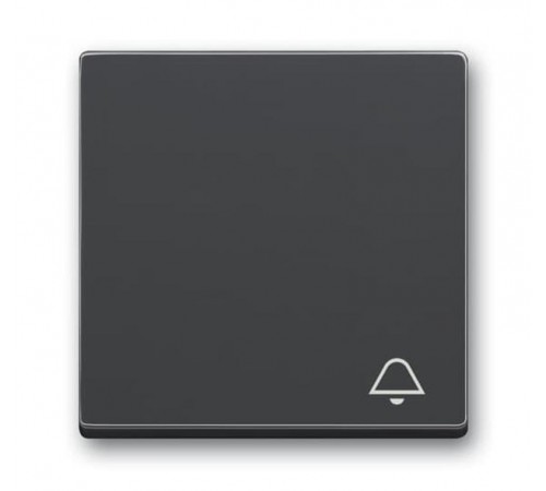 Клавиша для механизма 1-клавишного выключателя, c символом ""ЗВОНОК"" Future/Axcent/Carat/Династия, антрацит"  2CKA001751A3176  ABB