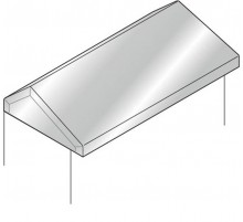 Крыша антидождевая нерж.ст.800х600мм,ISX  TP8060X  ABB