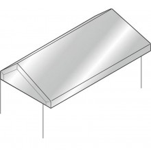 Крыша антидождевая нерж.ст.1000х400,AMX  TP1040X  ABB