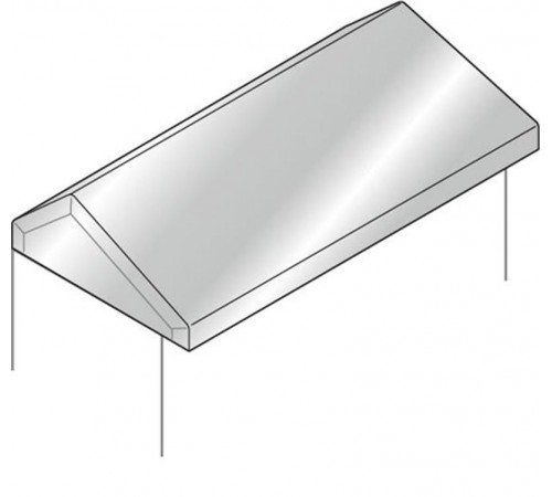 Крыша антидождевая нерж.ст.1200х500, ISX  TP1250X  ABB