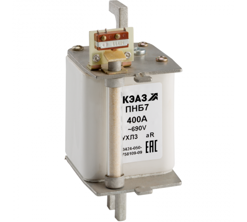 Предохранитель ПНБ7-400/100-22-40А-УХЛ3  110926  КЭАЗ