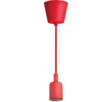 Светильник бытовой подвес  61 524 NIL-SF02-011-E27 60Вт 1м. пласт. красный  61524  Navigator