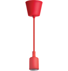 Светильник бытовой подвес  61 524 NIL-SF02-011-E27 60Вт 1м. пласт. красный  61524  Navigator