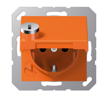 SCHUKO® розетка с замком A1520BFKLSLO Jung