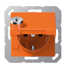 SCHUKO® розетка с замком A1520BFKLSLO Jung