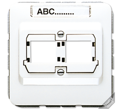 Крышка для 2-x гнезд Reichle de Мassari  569-21ACS  Jung