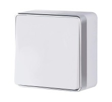 W5012001 Выключатель одноклавишный проходной Gallant (белый)  a051570  Werkel