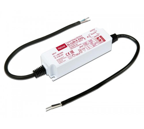 Драйвер LED CV 30Вт--24В/24В-IP67 (Helvar OL1x30-E-CV24)  4002000100  Световые Технологии