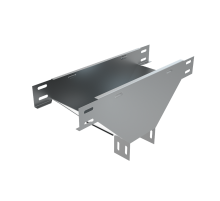 Т-ответвитель переходник 50х150-50 мм верт. c разворотом трассы на 90 град (нчм)  TDPS90-50-150-50  КМ-профиль
