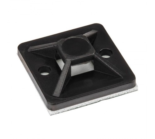 Площадка самоклеящаяся 20х20 мм, черная, упаковка 10 шт.  07-2021-10  REXANT