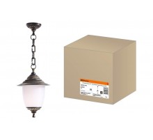 Светильник садово-парковый Прага Эл-11-70Б 60 Вт Е27 подвесной бронза  SQ0330-0508  TDM