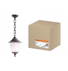 Светильник садово-парковый Прага Эл-11-70Б 60 Вт Е27 подвесной бронза  SQ0330-0508  TDM