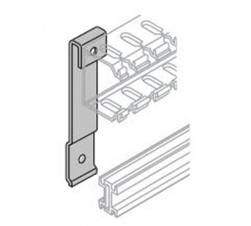 Держатель для перф.каб-канала (4шт),металл  AD1037  ABB