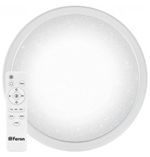 Светильник светодиодный управляемый с кантом и пультом 70W, Max. 5300Lum, 3000К-6500K, IP20, AL5000 STARLIGHT  41584  FERON