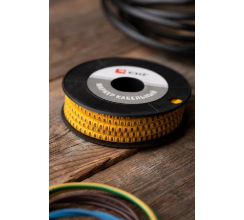 Маркер-кабельный 1,5кв.мм "8" (1000шт.) (ЕС-0) EKF PROxima  plc-KM-1.5-8  EKF